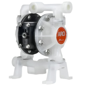 Aro PD05P-BLS-KTT-B 1/2 inch BSP(F) PVDF air diaphragm pump 54 lpm 6.9 bar (100 psi)