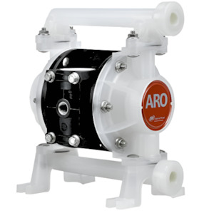 Aro PD03P-ARS-PTT 3/8 inch NPT(F) poly air operated diaphragm pump 40 lpm 6.9 bar (100 psi)