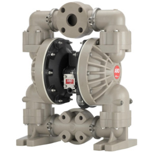 Aro Ingersoll Rand: Aro 6661T3-344-C 40 mm (1-1/2 inch) ANSI flange poly air operated diaphragm pump 378 lpm 8.3 bar (120 psi)