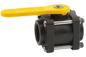 Banjo: Banjo V150 ball valve 40 mm 1-1/2 inch NPT(F) full port bolted type 15.5 bar (225 psi)