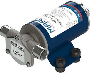 Marco: Marco UP1-J 12v flexible rubber impeller pump 3/8 inch BSP(F) 28 lpm 1 bar (14.5 psi)