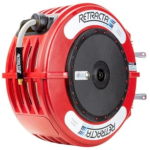 Retracta WD316R-01 red spray hose reel with 16 m x 10 mm (3/8 inch) hose 17 bar (250 psi)