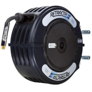 Retracta: Retracta AR420D-01 R3 Black Premium air hose reel with 20 m x 13 mm (1/2 inch) air hose 17 bar (250 psi)