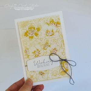 Wild Roses Handmade Card - Confetti Card Studio