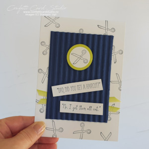 Dad Haircut Card - Confetti Card Studio