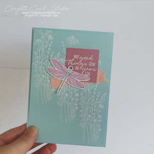 Wild Flower Handmade Card - Confetti Card Studio