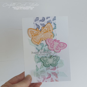 Butterfly Handmade Birthday Card - Confetti Card Studio