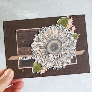 Celebrate You My Sunflower - Confetti Card Studio