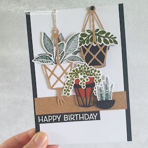 Plentiful Plants Birthday Card - Confetti Card Studio