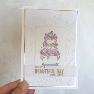 Beautiful Day For Love Wedding Card - Confetti Card Studio