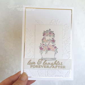 Love & Laughter Wedding Card - Confetti Card Studio