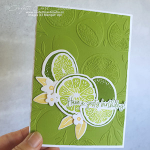 Zesty Lime Birthday Card - Confetti Card Studio