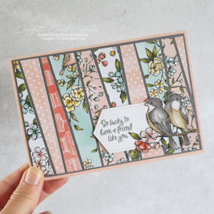 Feathered Friends Card - Confetti Card Studio