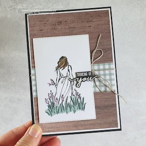 In a Meadow Thinking of You Card - Confetti Card Studio