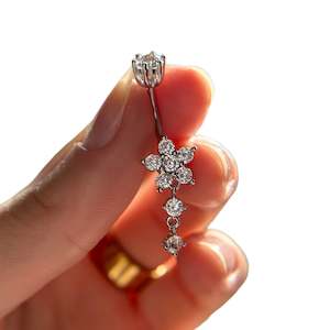 Daisy Belly Ring