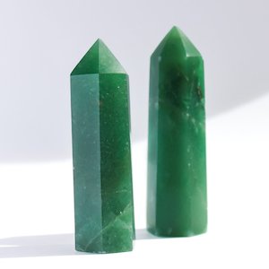 Jewellery: Green Aventurine Tower