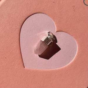 Jewellery: Rose Quartz Selene Pendant