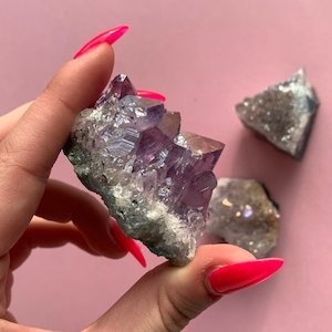 Angel Aura Amethyst Cluster