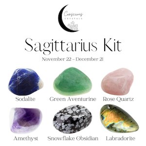 Sagittarius Crystal Kit