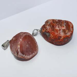 Carnelian Raw Pendant