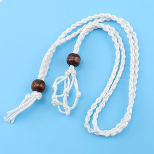 Macrame Crystal Necklace Decoration