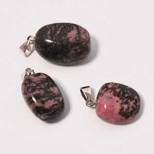 Rhodonite Tumble Pendant