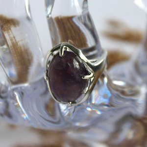 Amethyst Oval Ring