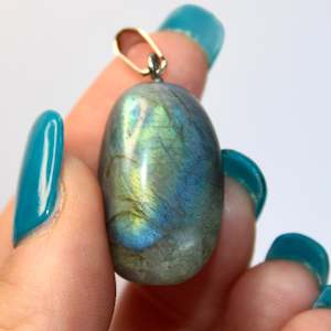 Labradorite Tumble Pendant