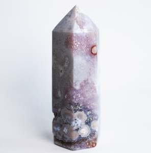 Jewellery: XL Flower Agate Tower