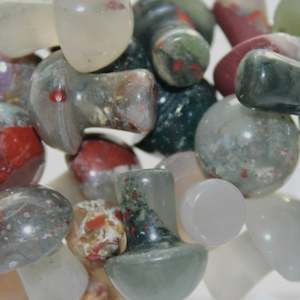 Jewellery: Bloodstone Mushroom