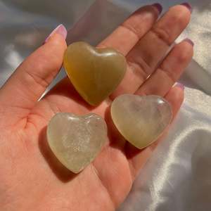 Green Moonstone Heart