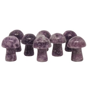 Lepidolite Mushroom