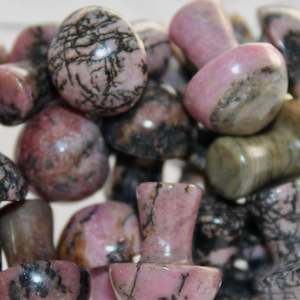 Jewellery: Rhodonite Mushroom