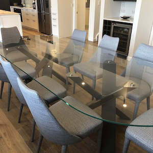 Italian Dining Suite with Table and 8 Chairs