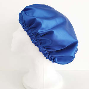 Accessories: NightCap for short hair - Royal Blue/Sage