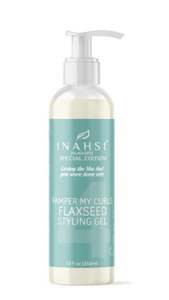 Inahsi Naturals: INAHSI - Pamper My Curls Flaxseed Styling Gel