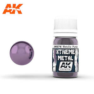 Hobby equipment and supply: AK-Interactive AK674 Xtreme Metal Metallic Purple