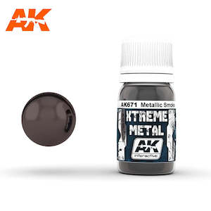 Hobby equipment and supply: AK-Interactive AK671 Xtreme Metal Smoke Metallic