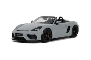 Hobby equipment and supply: GT Spirit GT436 Porsche 718 Spyder Grey 2019