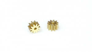 Hobby equipment and supply: SRP 03075 Pinion Brass 1.5mm 10 Tooth (2)