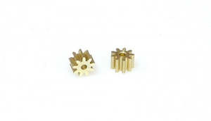 Hobby equipment and supply: SRP 03074 Pinion Brass 1.5mm 9 Tooth (10)