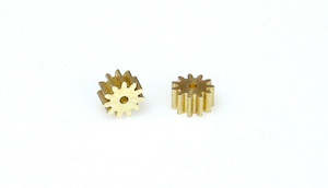 Hobby equipment and supply: SRP 02413 Pinion Brass 1.5mm 11 Tooth (2)