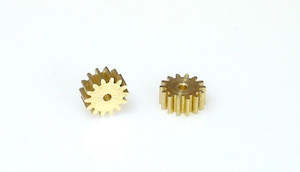 Hobby equipment and supply: SRP 02334 Pinion Brass 1.5mm 14 Tooth (2)