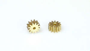 Hobby equipment and supply: SRP 02333 Pinion Brass 1.5mm 12 Tooth (2)