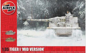 Hobby equipment and supply: Airfix 01359 Tiger I - Mid Version – 1/35