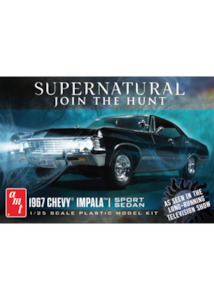 AMT 1124 1967 Chevrolet Impala 4 Door 'Nighthunter' - 1/25 Scale