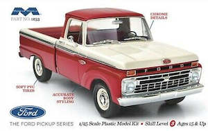 Hobby equipment and supply: Moebius 1233 1966 Ford Short Bed Styleside Pick Up - 1/25 Scale