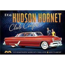 Hobby equipment and supply: Moebius 1213 1954 Hudson Hornet Club Coupe - 1/25 Scale