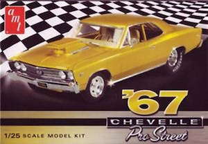 Hobby equipment and supply: AMT 876 Chevy Chevelle Pro Street