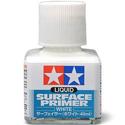 Hobby equipment and supply: Tamiya 87096 Liquid Surface Primer - White 40ml.